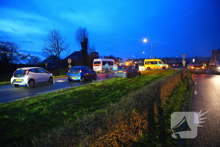 Flinke vertraging na aanrijding