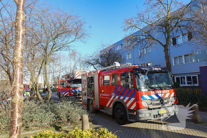 Snelle actie voorkomt ernstige schade bij keukenbrand