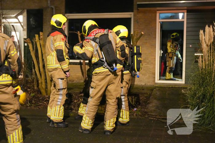 Rookmelder voorkomt erger bij woningbrand