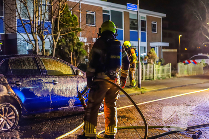 Voertuig in vlammen op: schade onherstelbaar