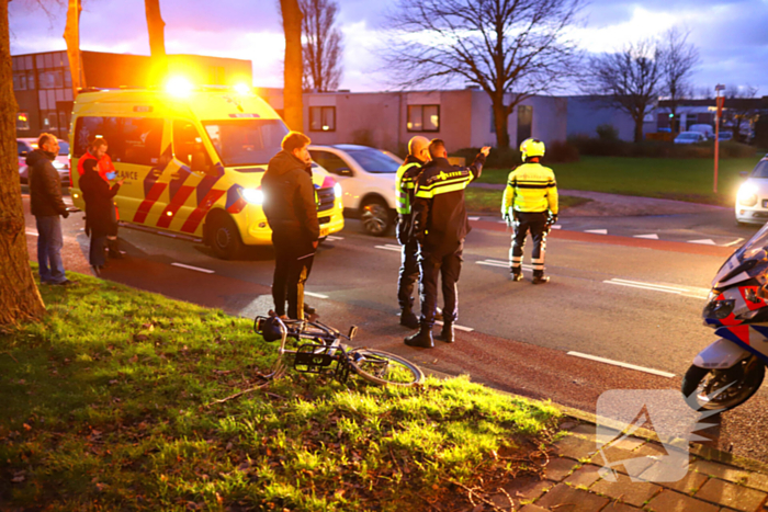 Meisje op fiets gewond bij aanrijding met automobilist