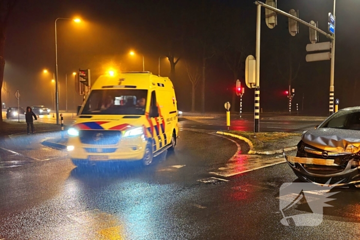 Verkeershinder door aanrijding met auto's