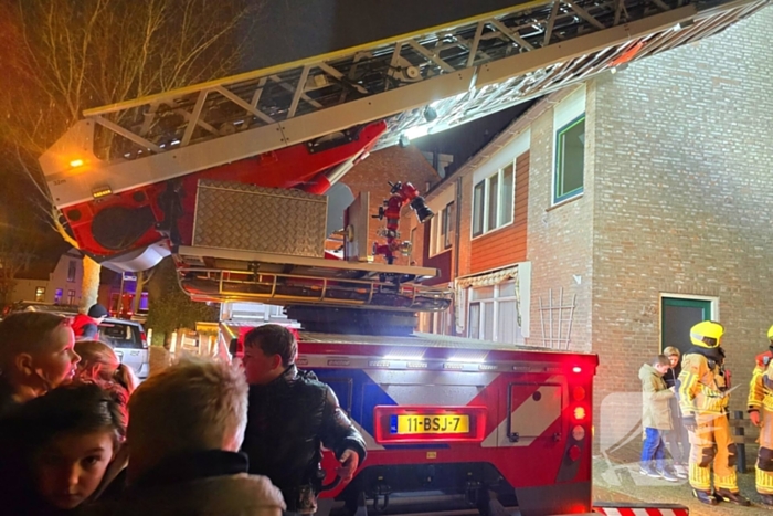 Twee schoorsteenbranden tegelijkertijd