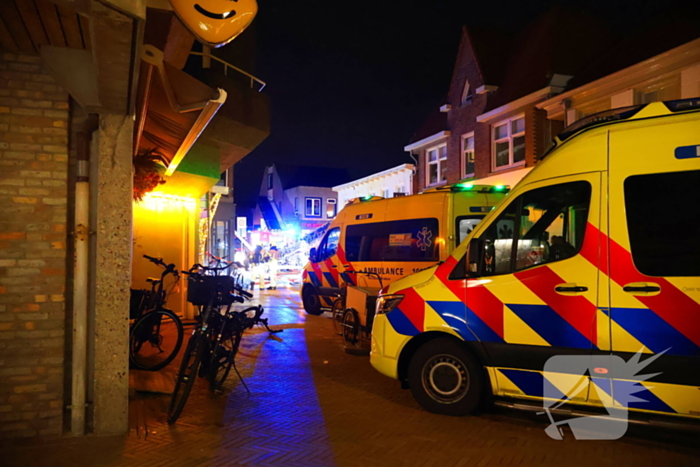 Brandweer ingezet voor grote brand in woning