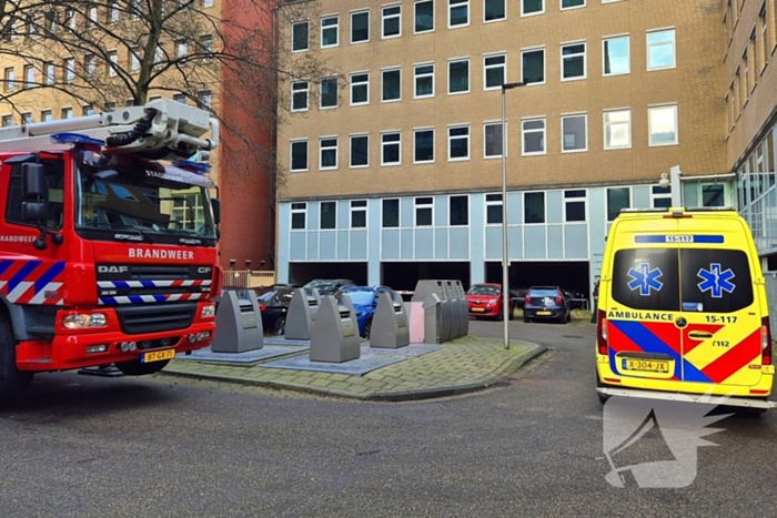 Flatbewoners geavacueerd bij brand in flatwoning