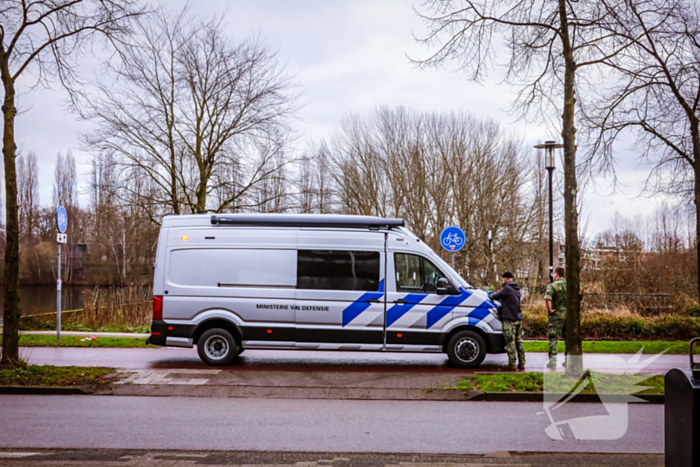 Groot gebied afgezet na vondst explosief