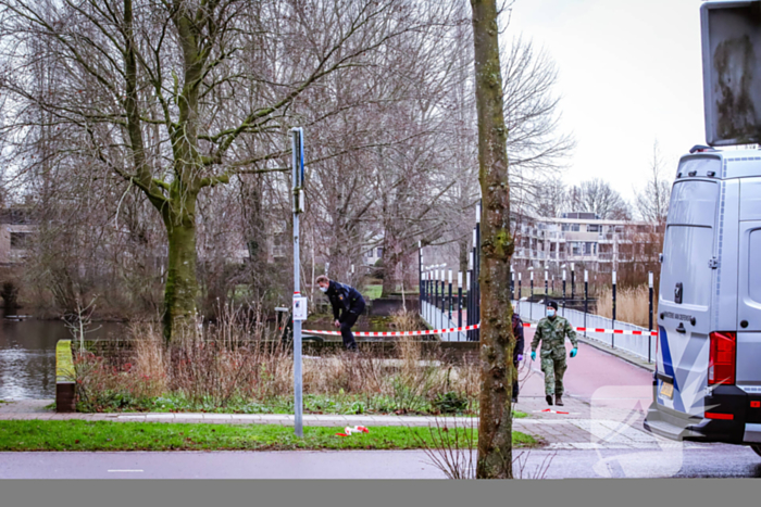 Groot gebied afgezet na vondst explosief