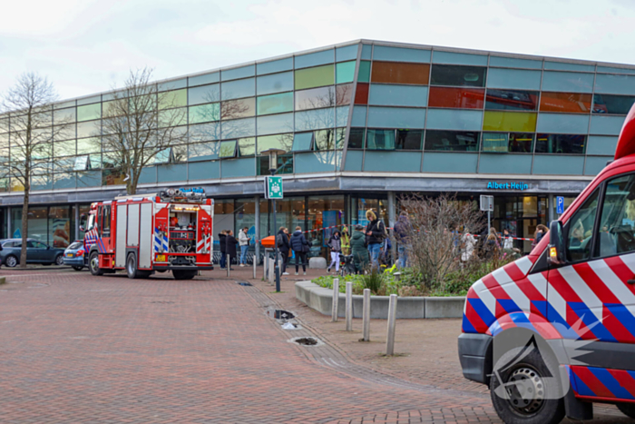 Supermarkt Albert Heijn ontruimd