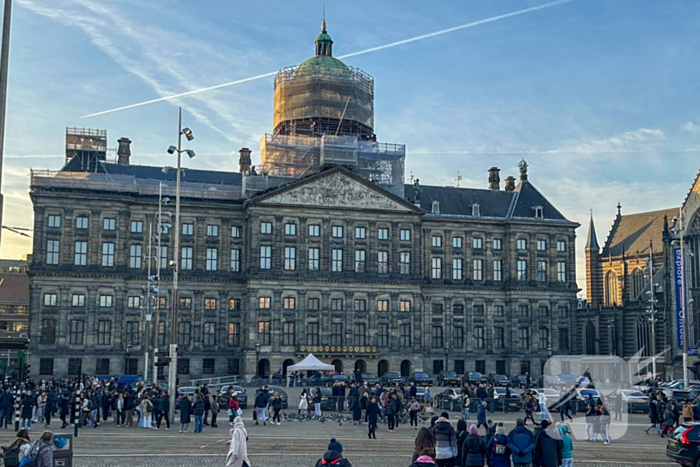 Nieuwjaarsreceptie van Koning en Koningin in paleis