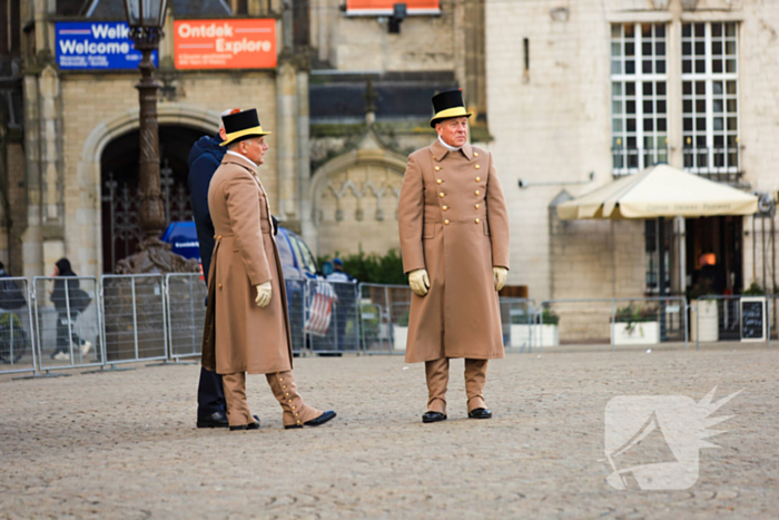 Nieuwjaarsreceptie van Koning en Koningin in paleis