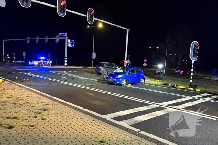 Meerdere gewonden bij flinke aanrijding