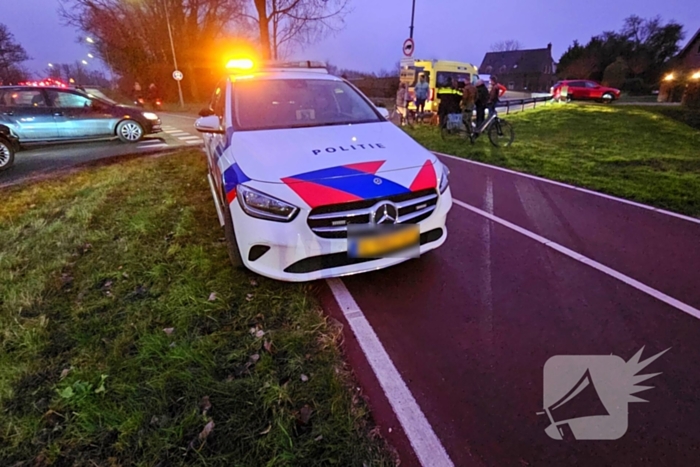 Aanrijding fietser en automobilist