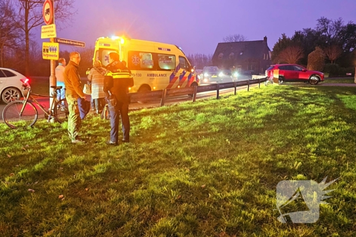 Aanrijding fietser en automobilist