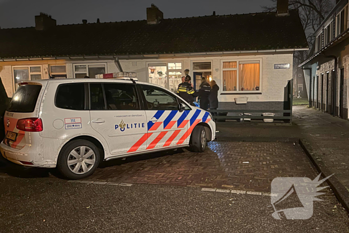 Politie doet onderzoek in woning na overval