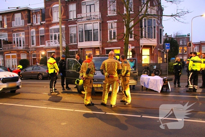 Persoon gewond bij botsing tussen tram en auto