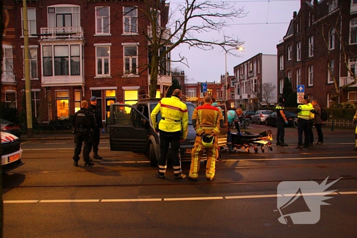 Persoon gewond bij botsing tussen tram en auto