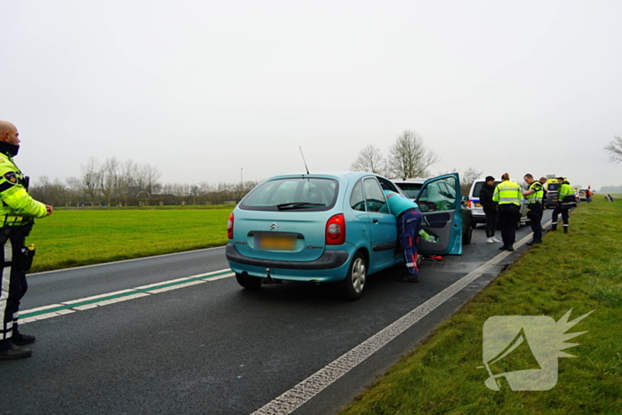 Drie voertuigen betrokken bij ongeval