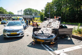 ongeval groene kruisweg rotterdam