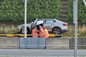 ongeval rijksweg a12 ede