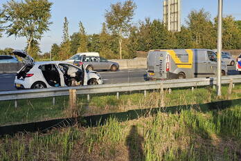 ongeval rijksweg a12 r 104,4 ede