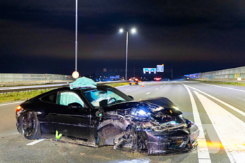 ongeval rijksweg a9 r 37,3 lijnden